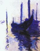 Gondolas in Venice Claude Monet
